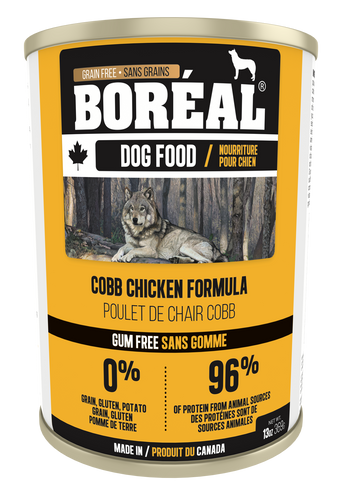 Boréal - Canadian Cobb Chicken Dog Food - Grain Free - Complete Diet - All Breed - Joint Support - North American Mineral Packs - Made in Canada