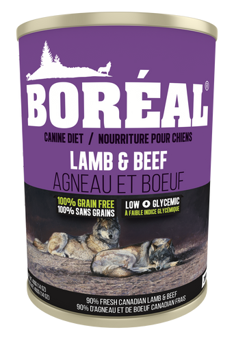 Boréal - Big Bear Lamb & Beef Dog Food - All Breed - Joint Support - Glucosamine Fortified - Low Glycemic - Limited Carbs - Potato Free - Made in Canada