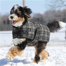 Load image into Gallery viewer, Shedrow K9 Glacier Dog Coat - Brown Plaid