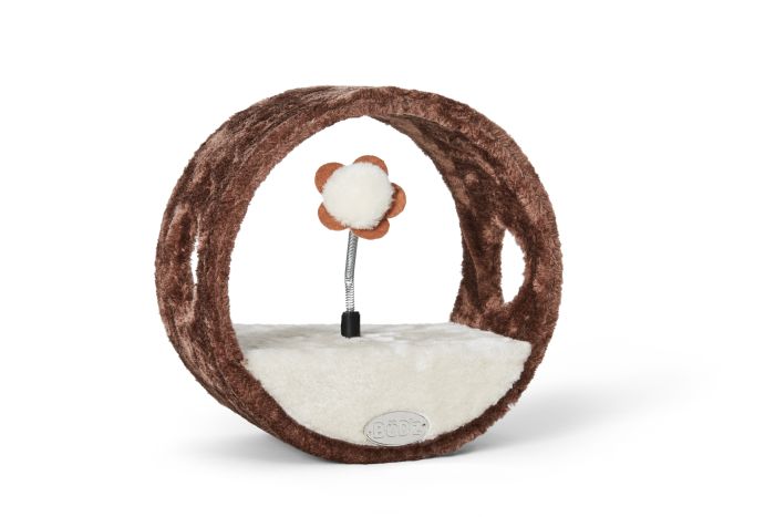 Bud'z - The Play Station: Interactive Wheel With a Spring Pom Pom