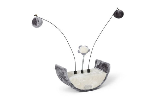 Bud'z - The Play Station: Cradle Toy with Pom Poms on Springs