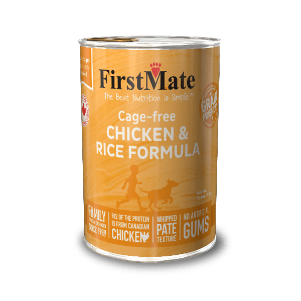 Firstate - Cage-free Chicken & Rice Formula for Dogs 345g