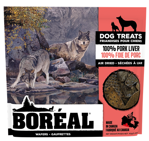 Boreal - 100% Pork Liver Air Dried Dog Treats