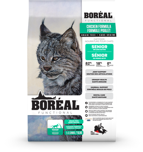 Boreal - Functional Senior/Less Active Cat Food