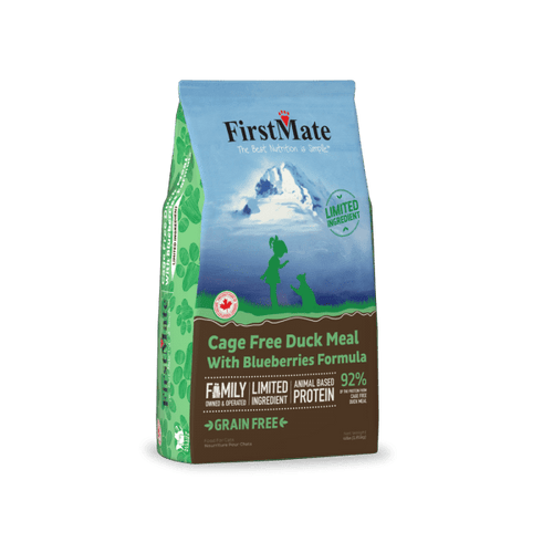 FirstMate - Cage Free Duck Meal & Blueberries Formula for Cats