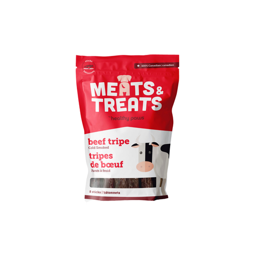 Healthy Paws - Meats & Treats Cold Smoked Beef Tripe Sticks