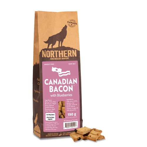 Northern Dog Biscuit Bakery - Canadian Bacon with Blueberries Biscuits