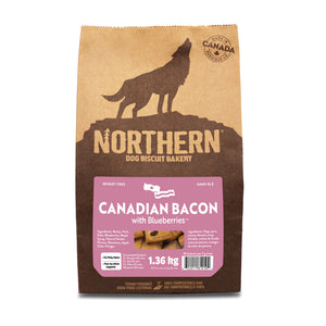 Northern Dog Biscuit Bakery - Canadian Bacon with Blueberries Biscuits