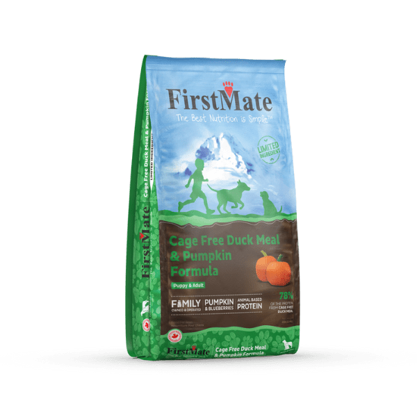 FirstMate - Cage Free Duck Meal & Pumpkin Dog Food
