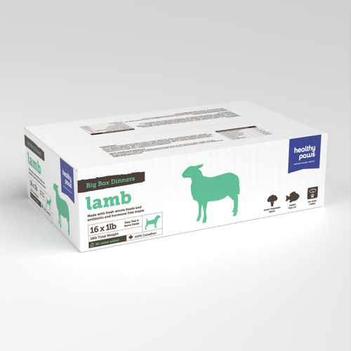 Healthy Paws - Lamb Big Box Dinner