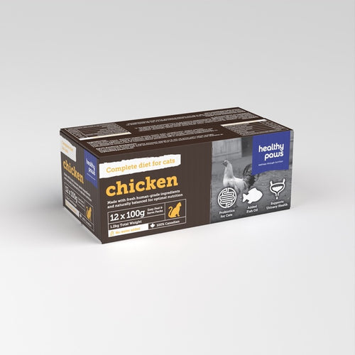 Healthy Paws - Chicken: Complete Feline Diet
