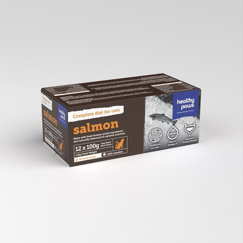 Healthy Paws - Salmon: Complete Feline Diet