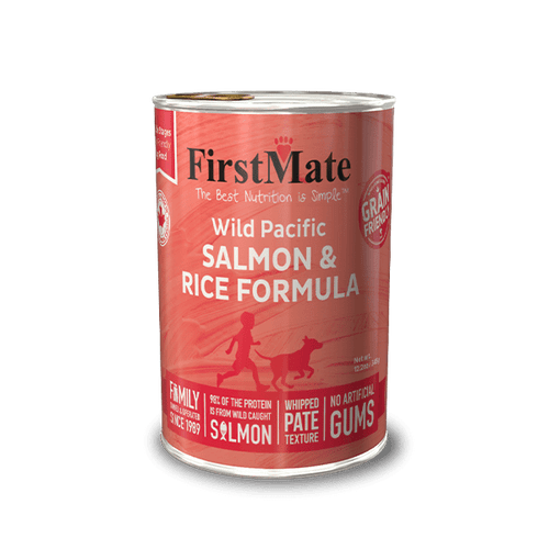 FirstMate - Wild Pacific Salmon & Rice Formula for Dogs 345g