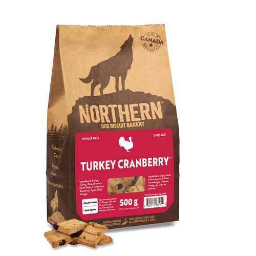 Northern Dog Biscuit Bakery - Turkey Cranberry Biscuits