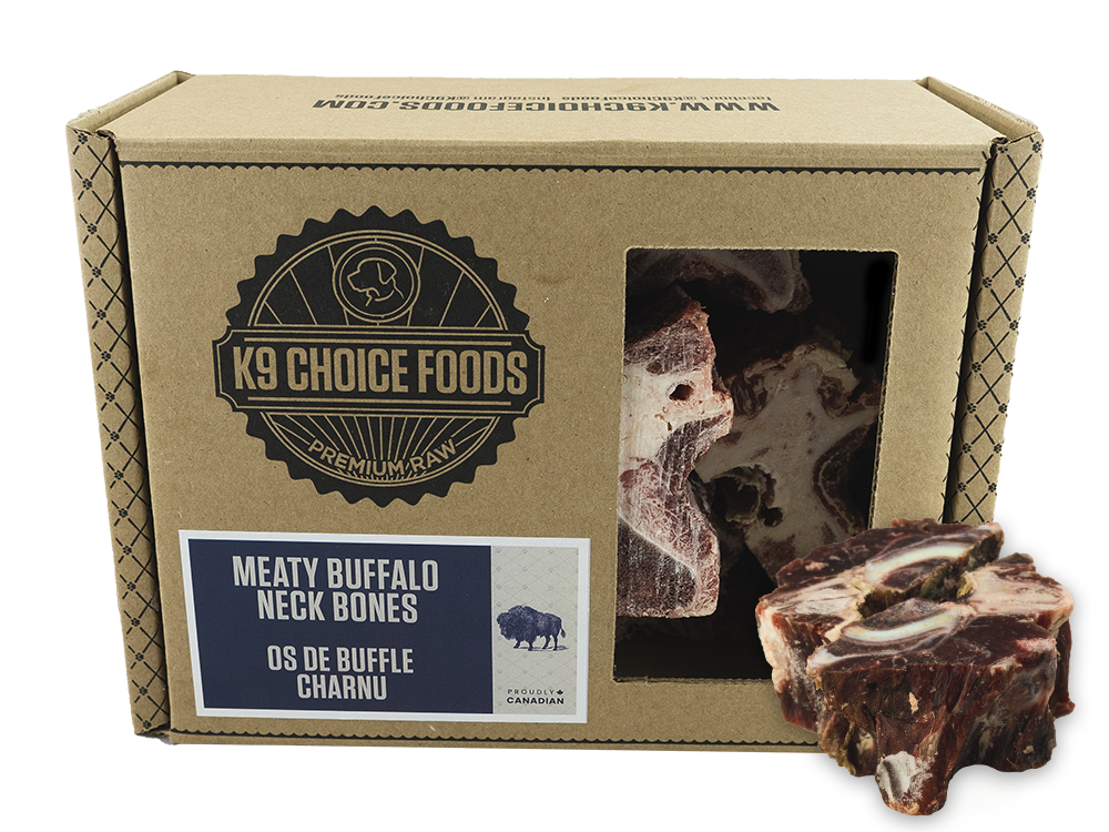 K9 Choice Foods - Buffalo Neck Bone