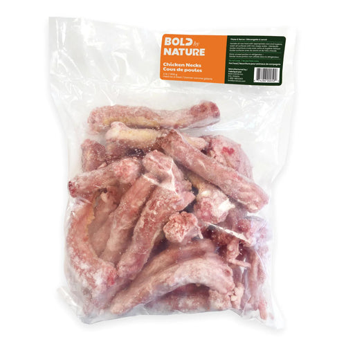 Bold By Nature - Raw Chicken Necks for Dogs and Cats