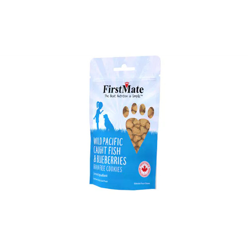 FirstMate - Wild Pacific Caught Fish & Blueberries Dog Treats