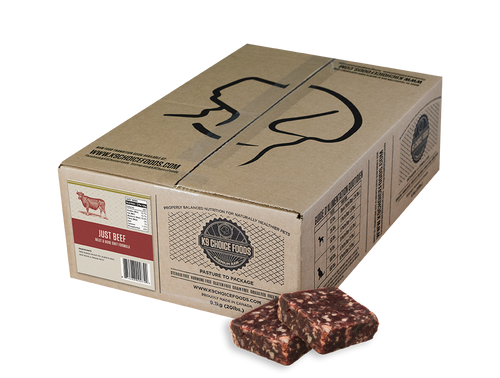 K9 Choice Foods - Just Beef Frozen Raw Dog Food