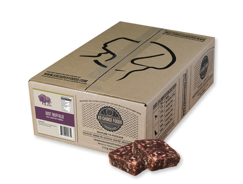 K9 Choice Foods - Just Buffalo Frozen Raw Dog Food