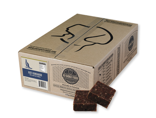 K9 Choice Foods - Just Kangaroo Frozen Raw Dog Food