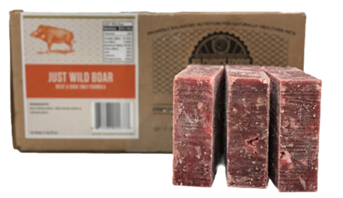 K9 Choice Foods - Just Wild Boar Frozen Raw Dog Food