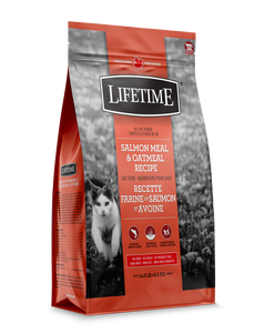 Lifetime - Salmon and Oatmeal Cat Food