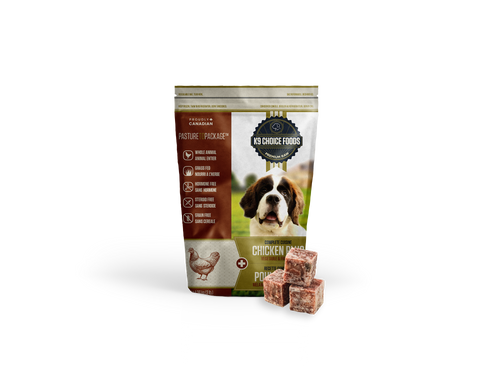 K9 Choice Foods - Lil Guys Chicken Plus Frozen Raw Dog Food