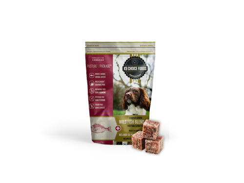 K9 Choice Foods - Lil Guys Wild Fish Blend Plus Frozen Raw Dog Food