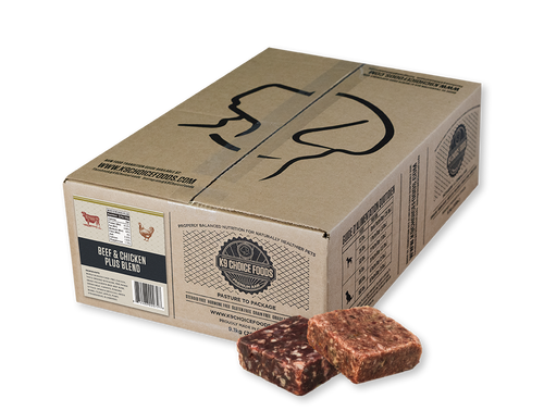 K9 Choice Foods - Chicken & Beef Plus Blend Frozen Raw Dog Food