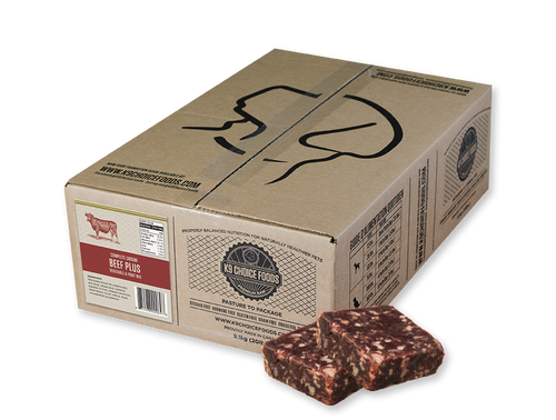 K9 Choice Foods - Beef Plus Frozen Raw Dog Food