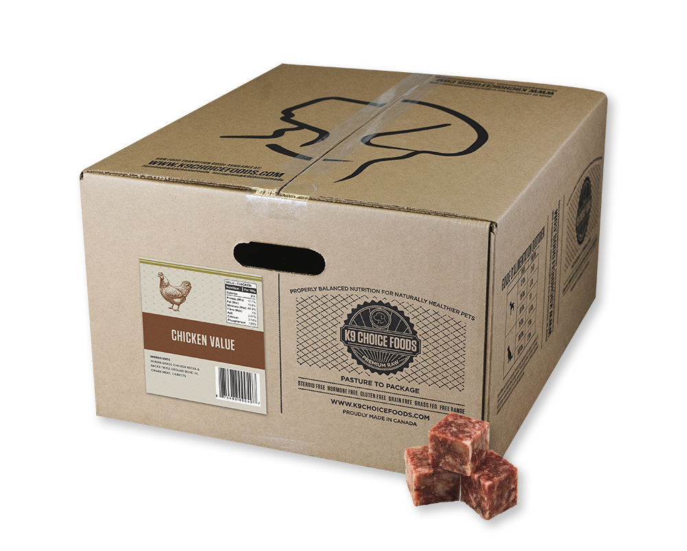 K9 Choice - Chicken Value Frozen Raw Dog Food
