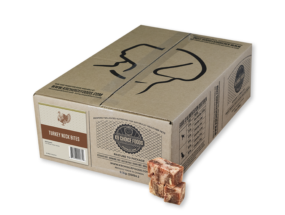 K9 Choice Foods - Turkey Neck Bites