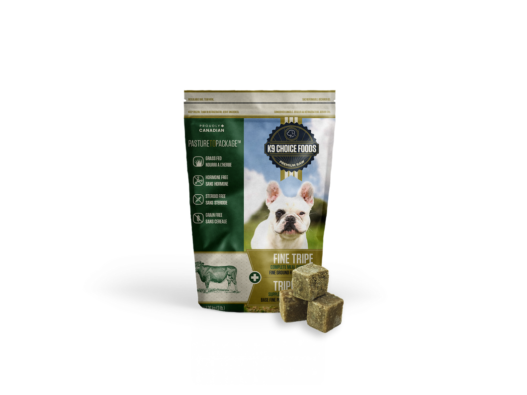 K9 Choice Foods - Fine Ground Tripe