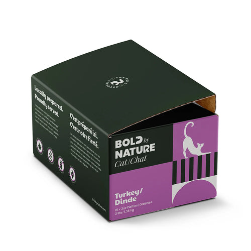 Bold By Nature - Raw Turkey for Cats