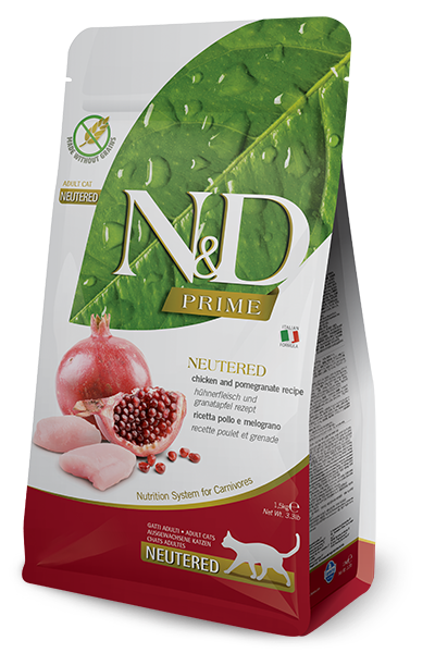 Farmina - Prime Chicken & Pomegranate Neutered Dry Cat Food