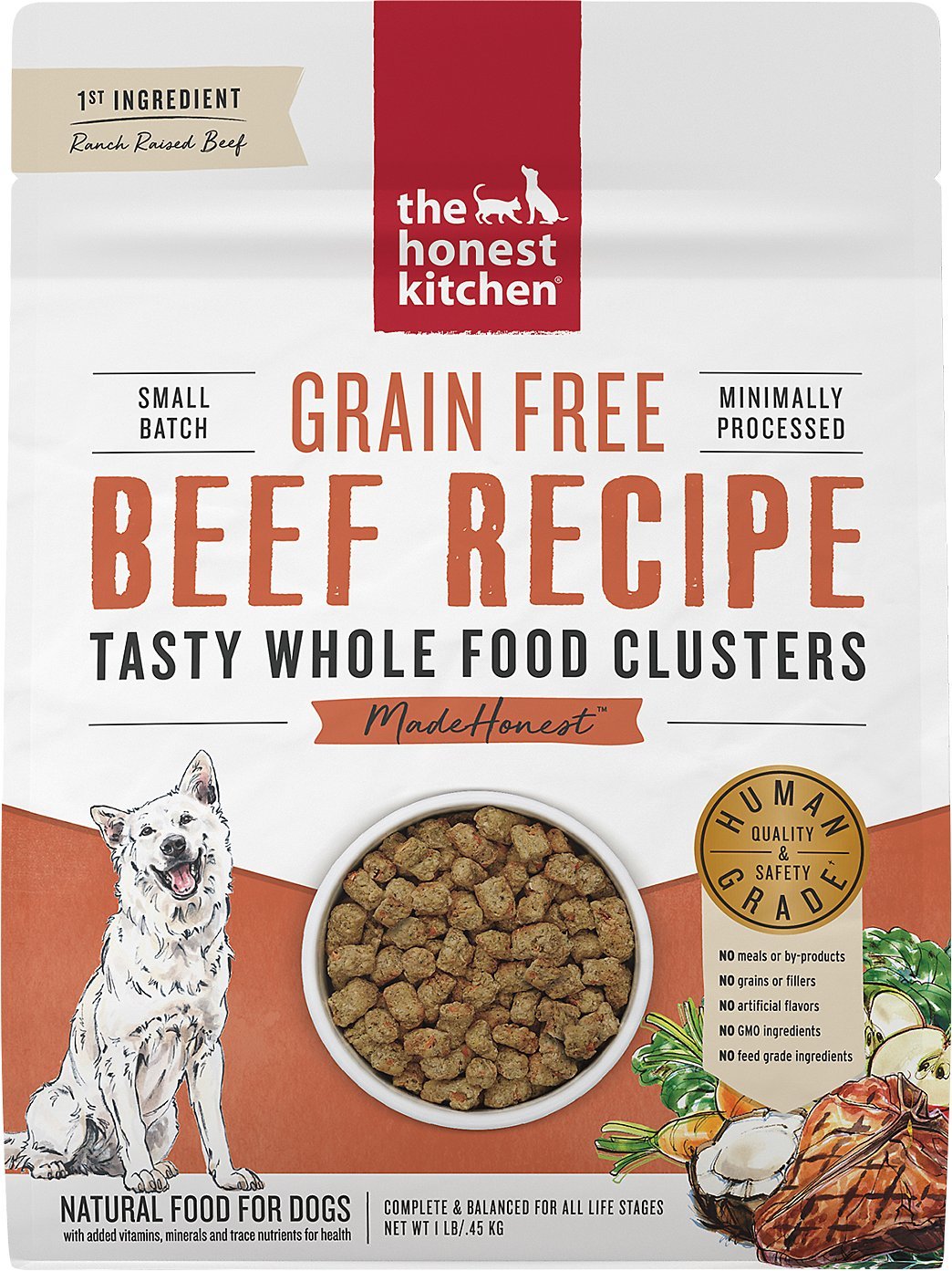 The Honest Kitchen - Beef Whole Food Clusters