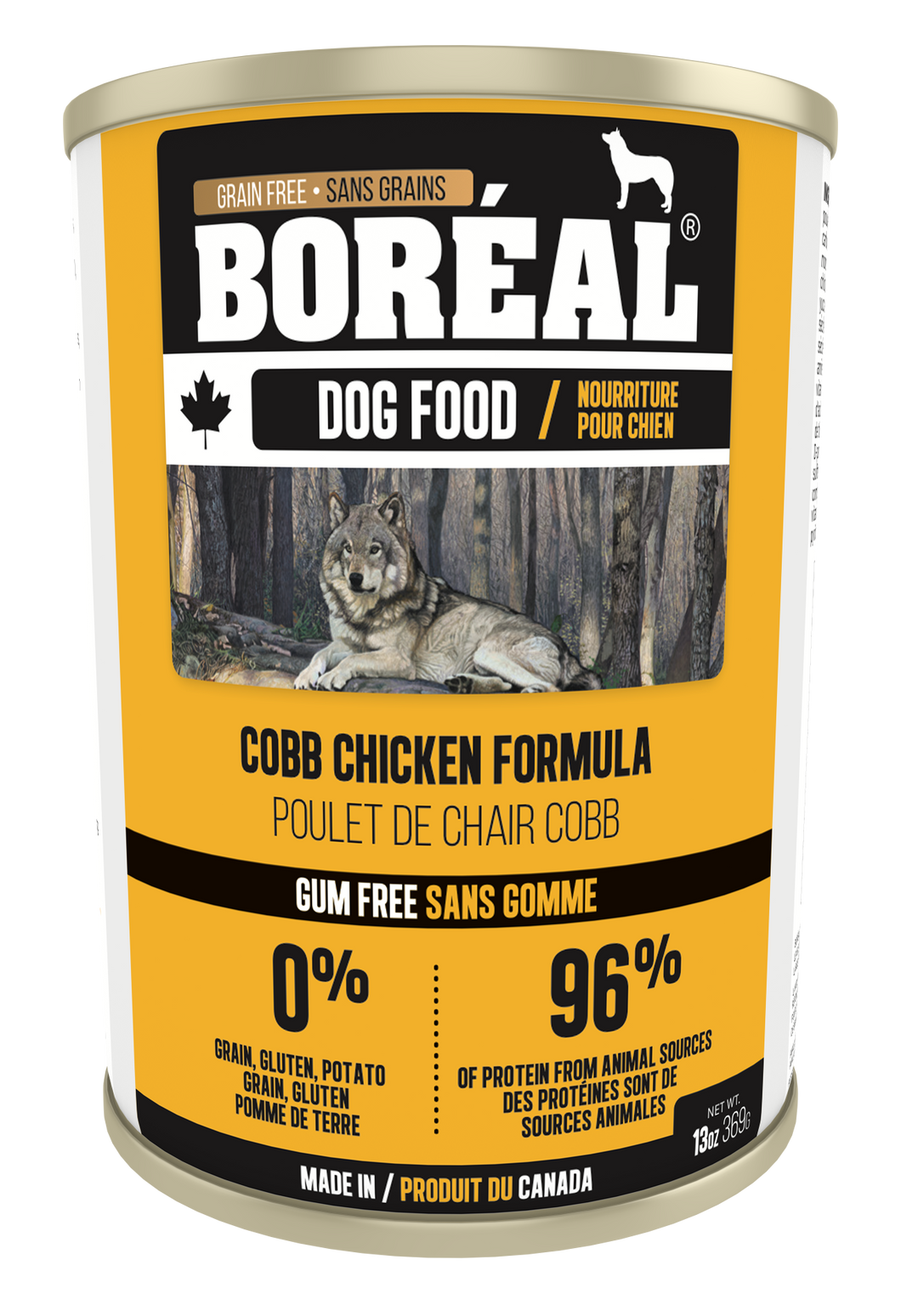 Boréal - Canadian Cobb Chicken Dog Food - Grain Free - Complete Diet - All Breed - Joint Support - North American Mineral Packs - Made in Canada