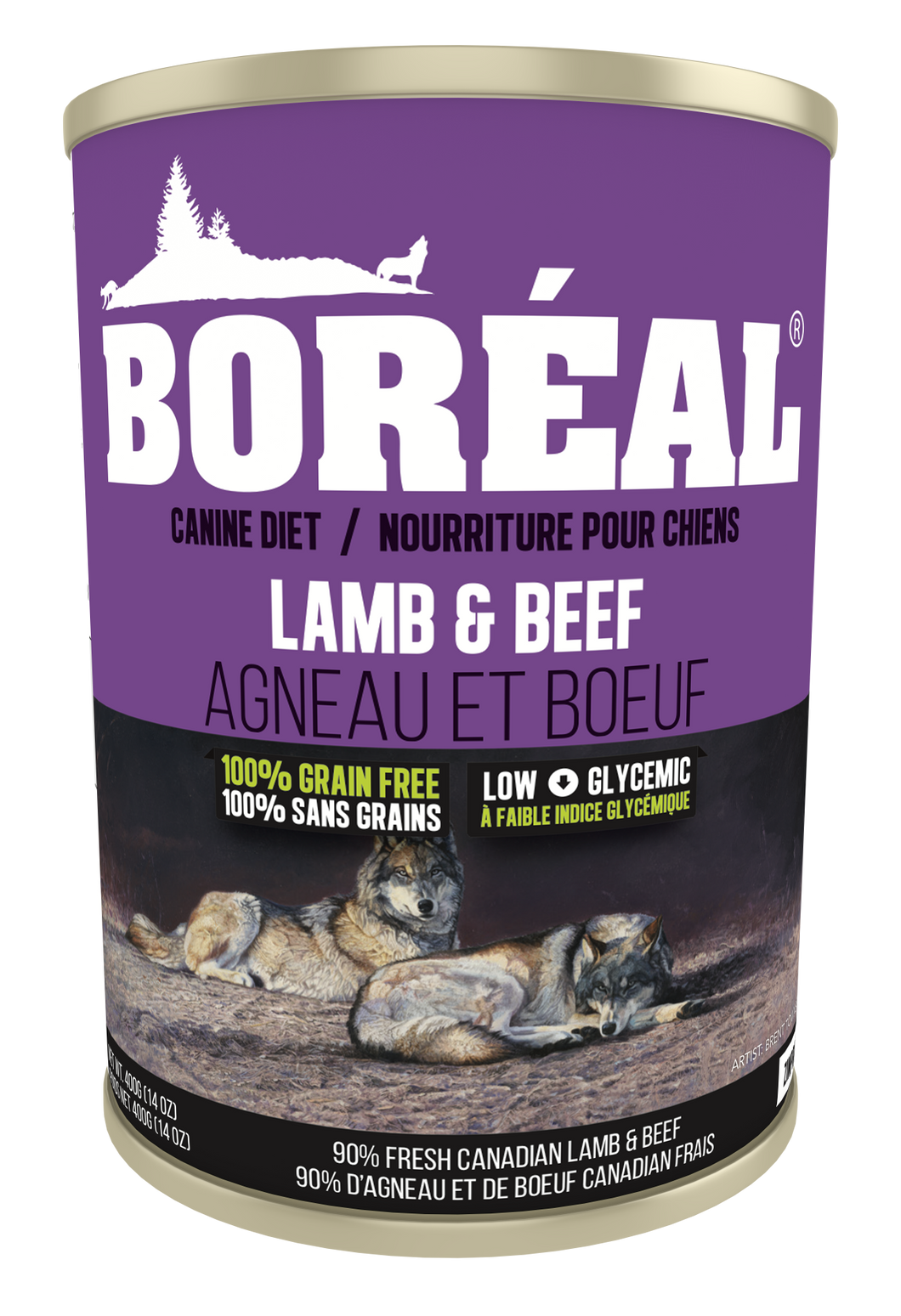 Boréal - Big Bear Lamb & Beef Dog Food - All Breed - Joint Support - Glucosamine Fortified - Low Glycemic - Limited Carbs - Potato Free - Made in Canada
