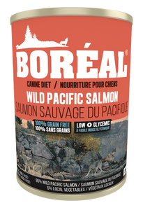 Boréal - Big Bear Wild Pacific Salmon Dog Food - All Breed - Low Glycemic - Limited Carb - Potato Free - Single Sourced Fish - Made in Canada