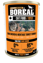 Load image into Gallery viewer, Boréal - Cobb Chicken &amp; Heritage Turkey Cat Food - Grain Free - Free Run Chicken From Ontario &amp; Quebec - Low Glycemic - Limited Carbs - Made in Canada