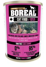 Load image into Gallery viewer, Boréal - Cobb Chicken, New Zealand Lamb &amp; Angus Beef Cat Food - Grain Free - Canadian Chicken - Ontario &amp; Quebec Free Run Chicken - Low Glycemic - Limited Carbs - Potato Free - Made in Canada