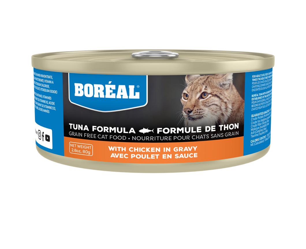 Boréal - Red Tuna with Chicken in Gravy Cat Food