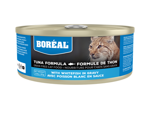 Boréal - Red Tuna with Whitefish in Gravy Cat Food