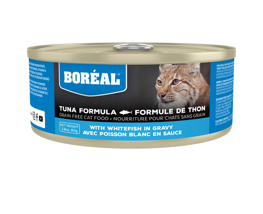 Boréal - Red Tuna with Whitefish in Gravy Cat Food