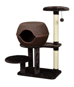 Bud'z - 3 Level Cat Tree with Hiding Place