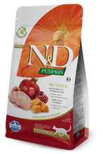 Load image into Gallery viewer, Farmina - Pumpkin, Quail &amp; Pomegranate Neutered Cat Food
