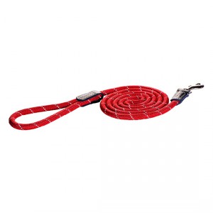 Rogz - Rope Lead with Snap - Red