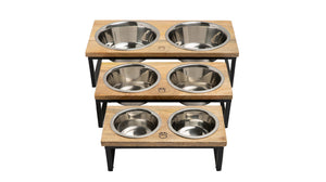 GF Pet - Wood and Metal Feeder