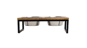 GF Pet - Wood and Metal Feeder