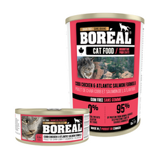 Load image into Gallery viewer, Boréal - Cobb Chicken &amp; Atlantic Salmon - Grain Free - All Breeds Cat Food - Canadian Chicken - Atlantic Salmon - Made in Canada